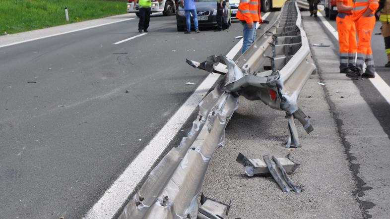 Prometna nesreča na štajerski avtocesti