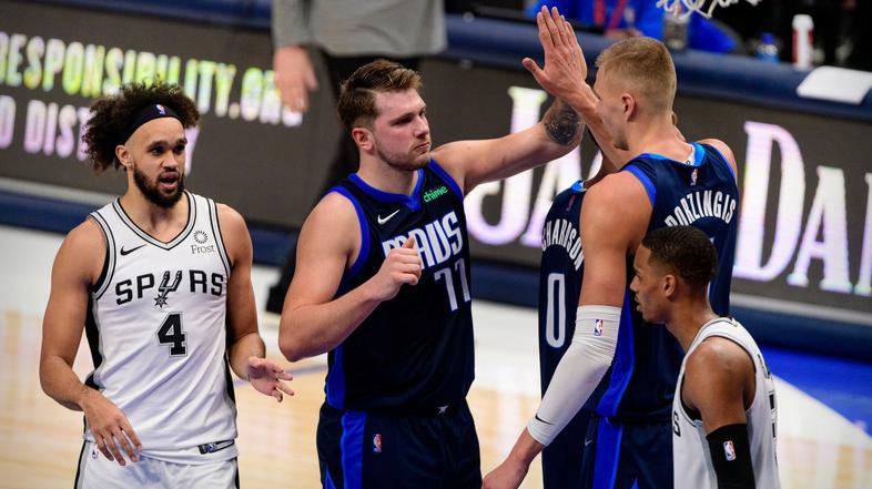 Kristaps Porzingis in Luka Dončić