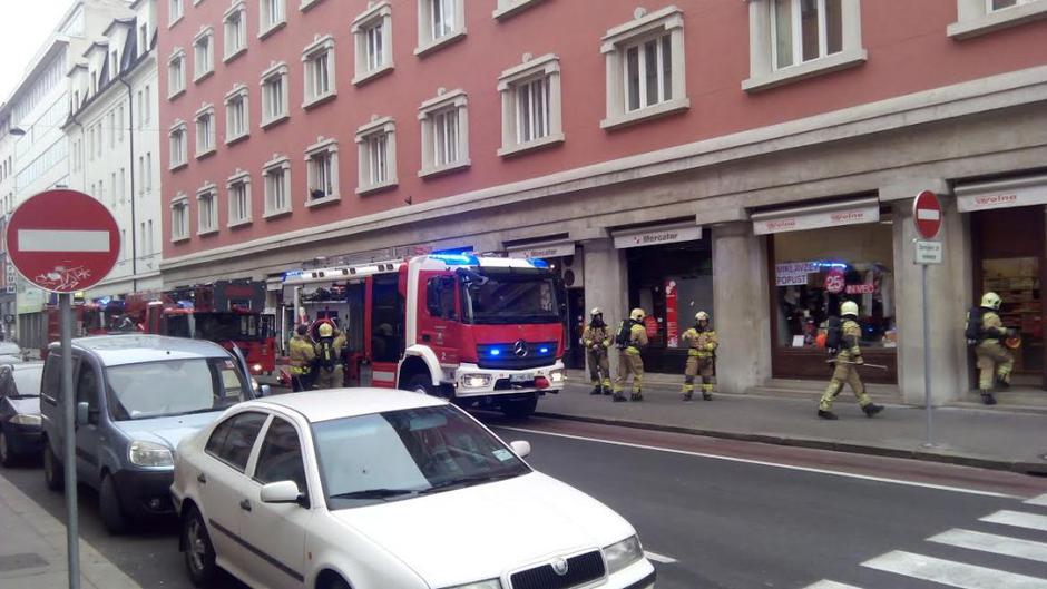 Gasilci Miklošičeva | Avtor: D. J.