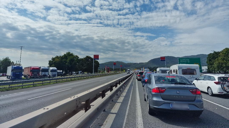 Zastoj na štajerski avtocesti
