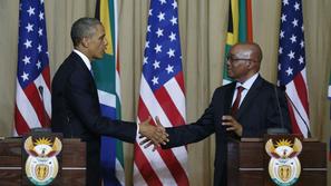 Barack Obama Jacob Zuma JAR