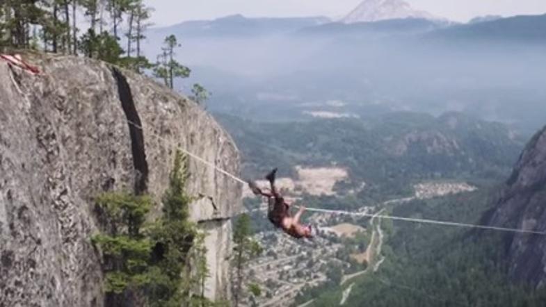 Spencer Seabrooke, slackline svetovni rekord