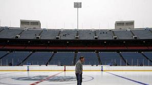 V Buffalu je vse pripravljeno na Zimsko klasiko, tekmo NHL pod milim nebom.