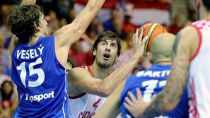 Tomić Vesely Češka Hrvaška EuroBasket Celje Zlatorog