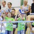 Sport 23.08.2013 navijaci, kosarka, prijateljska tekma, Slovenija - Crna Gora, d