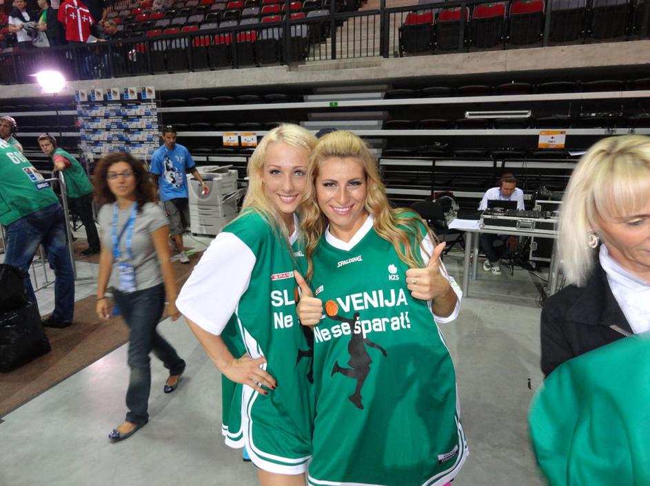 navijači navijačice prostovoljci evropsko prvenstvo 2011 Litva