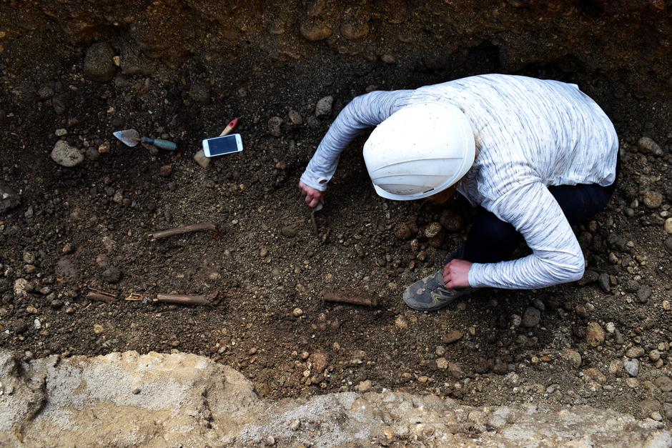 Arheološke raziskave na Gosposvetski cesti | Avtor: Matija Lukić