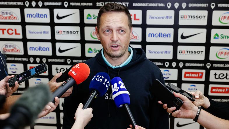 eurobasket 2025, trening slovenska košarkarska reprezentanca, aleksander sekulić