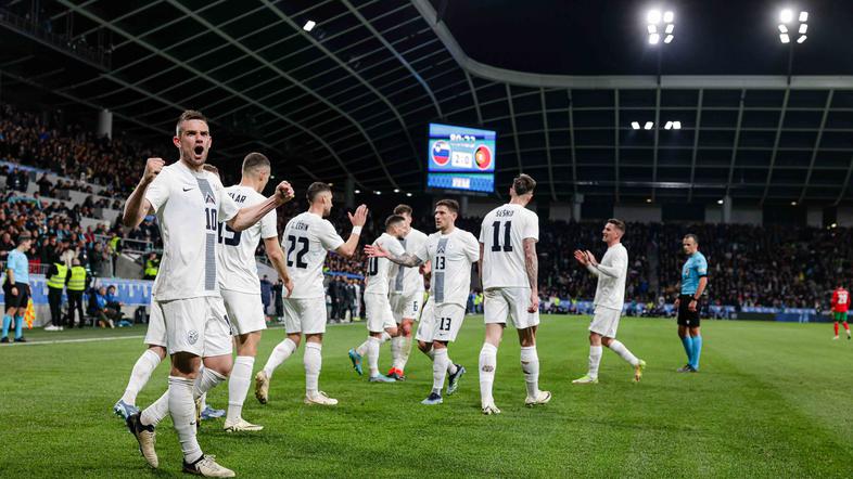 nogomet prijateljska tekma Slovenija - Portugalska