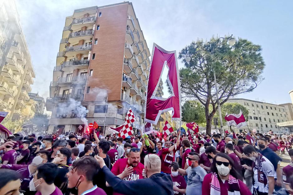 Salernitana navijači | Avtor: Epa