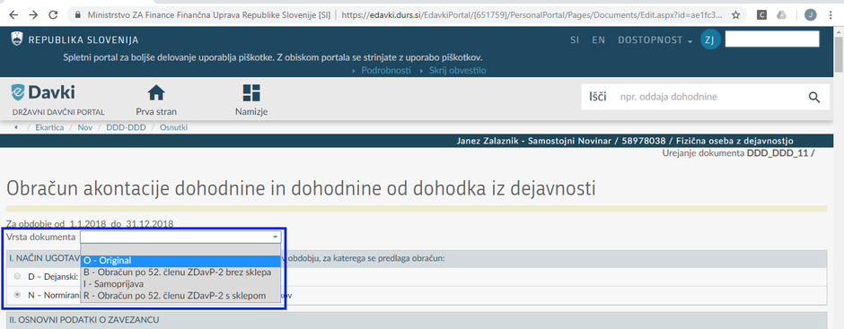 Davčni obračun za normirance | Avtor: zurnal24.si