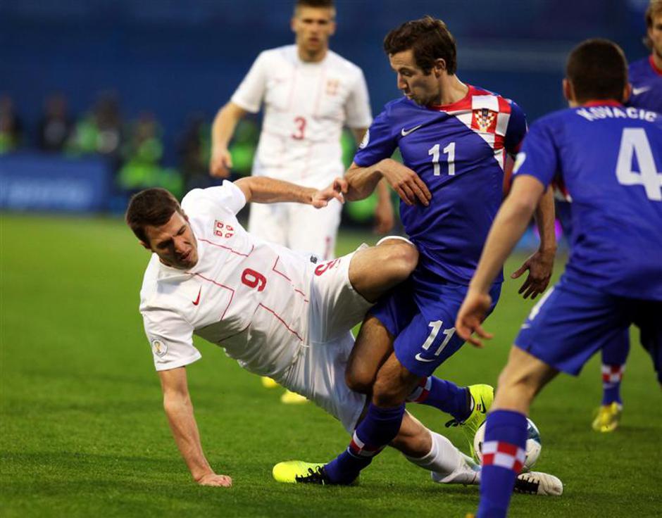 marko ščepović darijo srna hrvaška srbija kvalifikacije za sp 2014 | Avtor: EPA