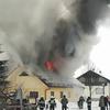 Požar mizarske delavnice v kraju Prvenci