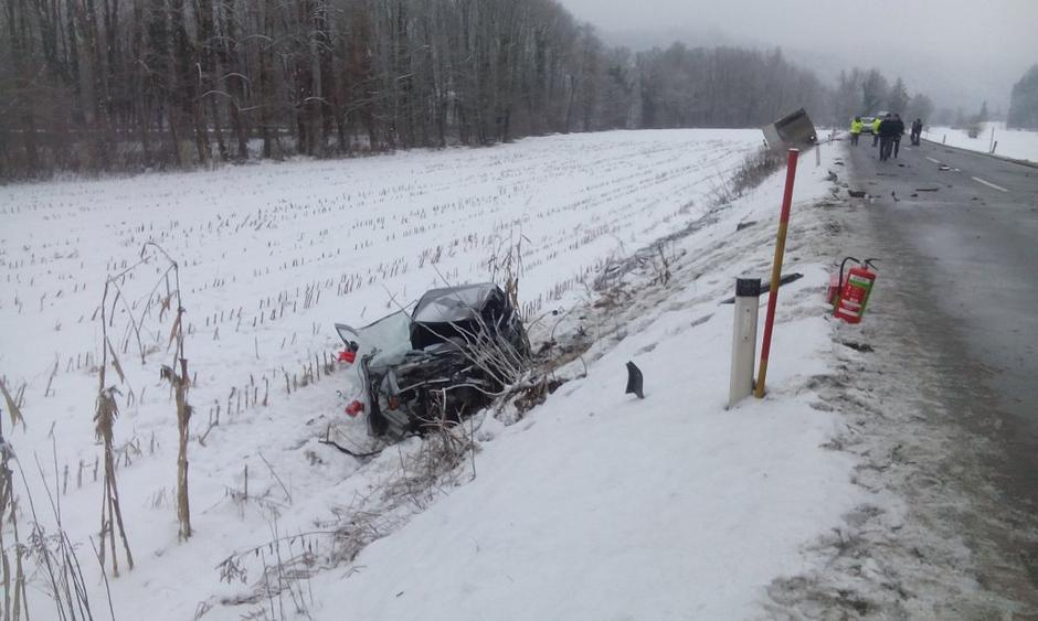 Nesreča pri Litiji | Avtor: PGD Litija