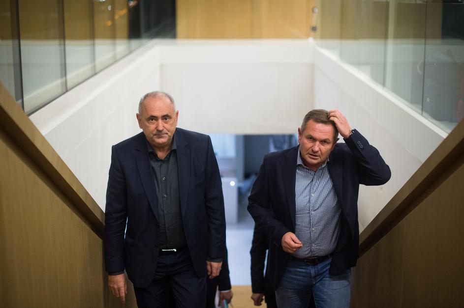 Radenko Mijatović in Matjaž Kek