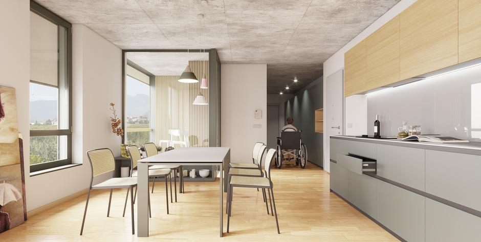 Oskrbovano stanovanje | Avtor: Neuhaus.si