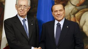 Monti in Berlusconi