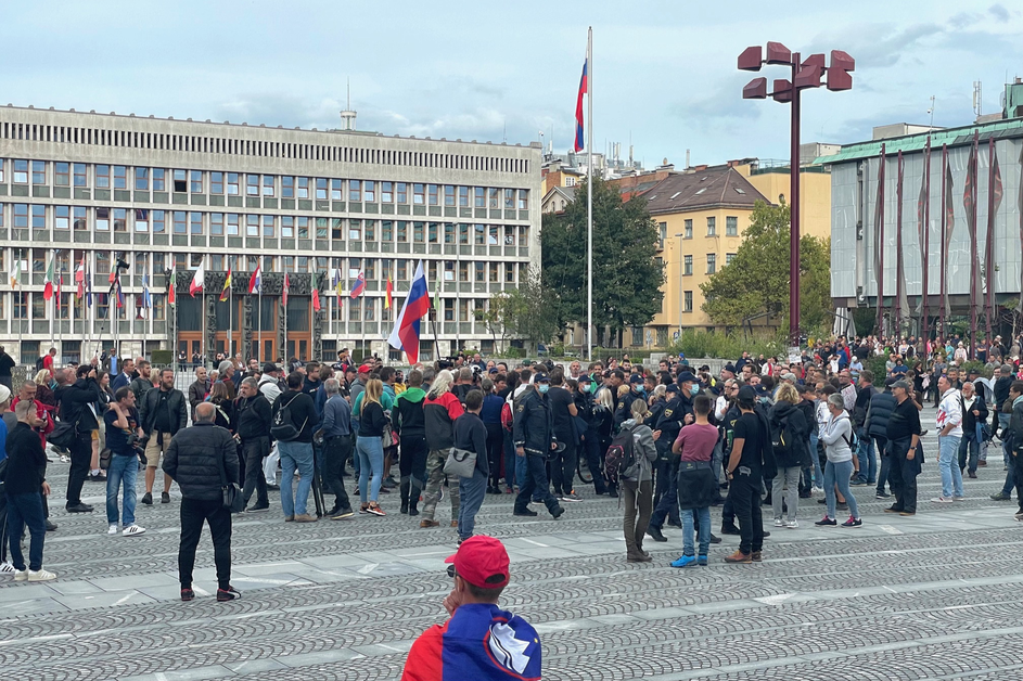Protest v Ljubljani