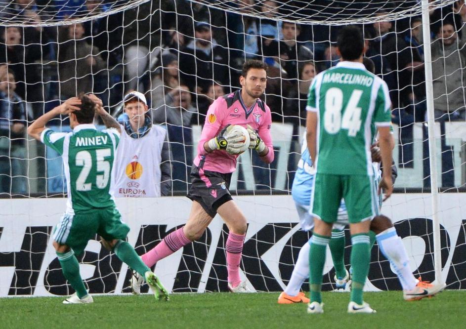 Djakov Berisha Lazio Ludogorec Evropska liga 1/16 finala