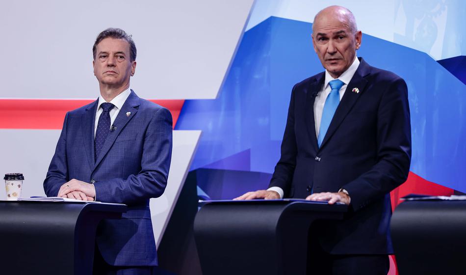 Golob in Janša obračunala zaradi prisluškovalne afere