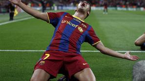 David Villa je v 69. minuti bolj ali manj odločil: 3:1 za Barcelono.
