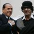 Gadafi pravi, da ga Slovenija mika, ker bi bil rad bližje prijatelju Berlusconij
