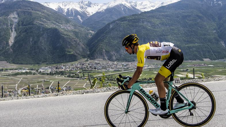 Primož Roglič po Romandiji