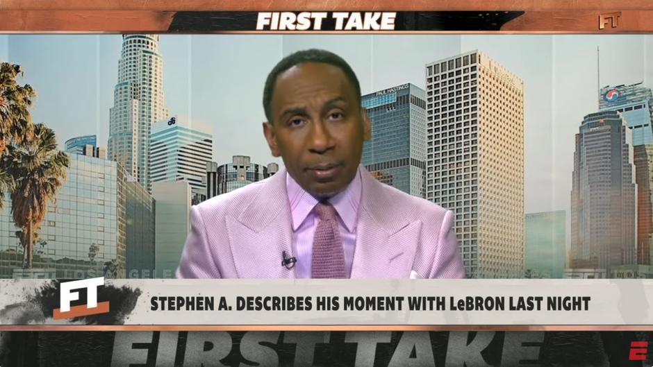 Stephen A Smith | Avtor: zajem zaslona