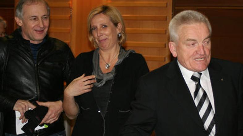 Biserka Simčič in minister za zdravje Borut Miklavčič. (Foto: Živa Zakšek)