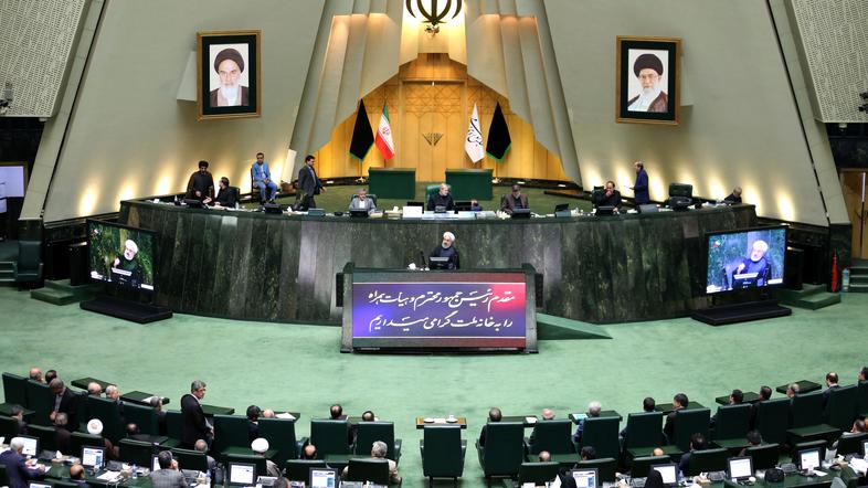 Iran iranski parlament predsednik Hassan Rohani