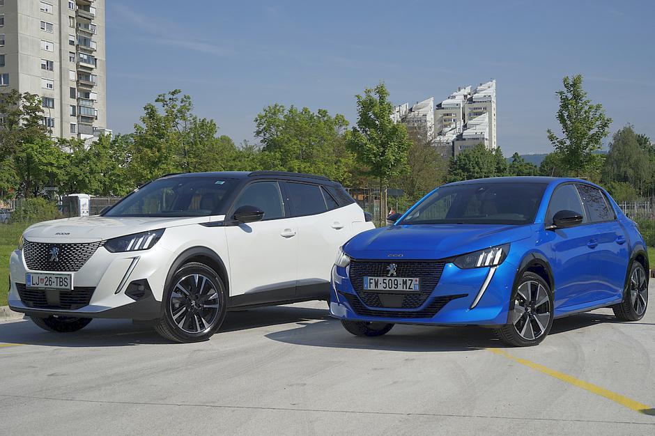 peugeot e-208, peugeot e-2008 | Avtor: Matija_Janežič