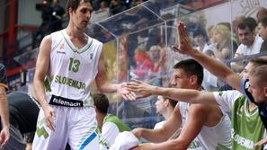 Domen Lorbek Slovenija Ukrajina EuroBasket Domžale