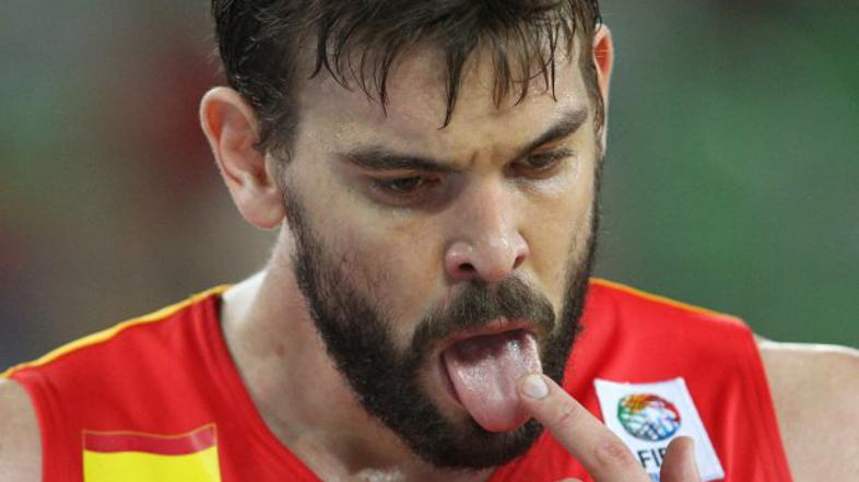 (Srbija - Španija) Marc Gasol EuroBasket Stožice Ljubljana