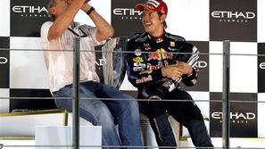 Takole sta ga Helmut Marko in Sebastian Vettel pila na VN Abu Dabija, ko je nemš