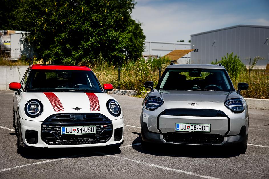 primerjava mini cooper S in mini aceman
