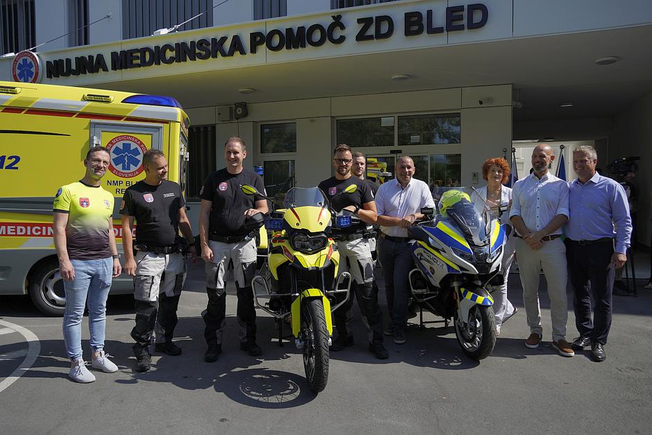 BMW reševalni motocikel ZD Bled | Avtor: Matija_Janežič