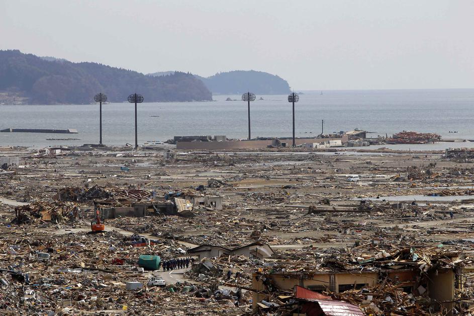 Uničenje v mestu Rikuzentakata. (Foto: Reuters)