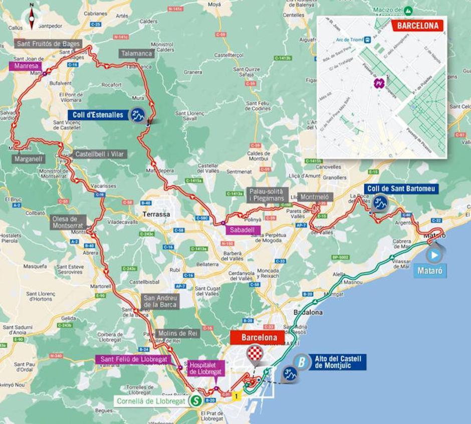 Trasa 2. etape Vuelte | Avtor: Cyclingstage