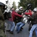 Atene, protesti, policija