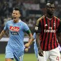 Balotelli Hamšik AC Milan Napoli Serie A Italija liga prvenstvo