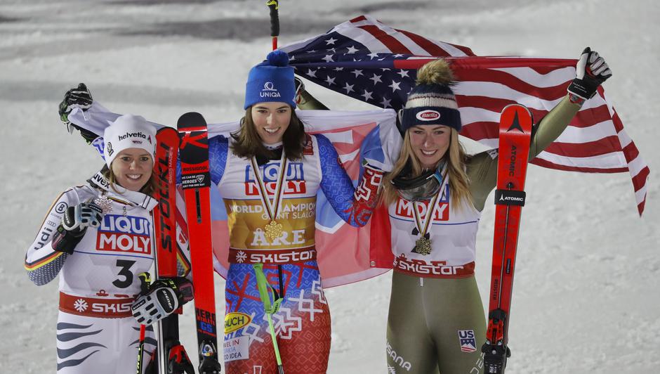petra vlhova mikaela shiffrin | Avtor: Epa