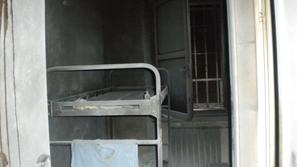 Požar v celjskem zaporu