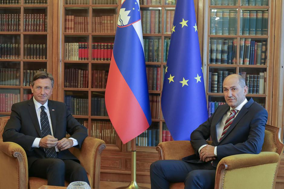 Borut Pahor in Janez Janša | Avtor: Saša Despot