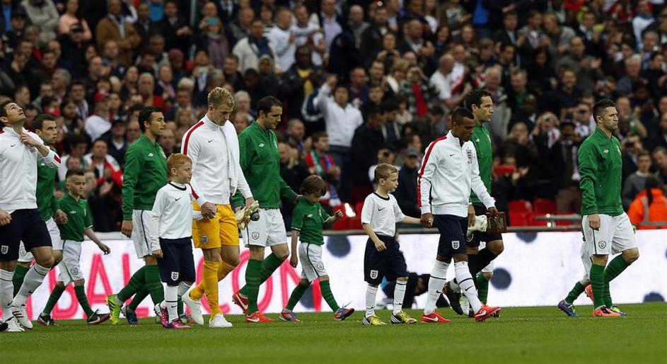 Hart Cole Anglija Irska prijateljska tekma Wembley London