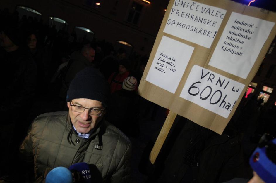 Protest v Ljubljani
