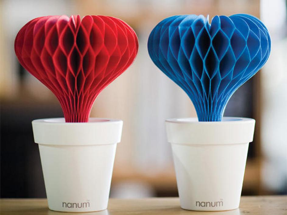 Srčasti vlažilnik zraka zanjo in zanj.