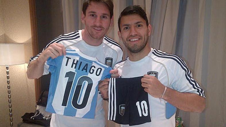 dres thiago messi aguero