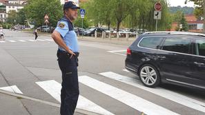 policisti začetek šolskega leta šolarji