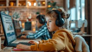 kibernetska varnost, internet, otroci, tehnologija, telefon, računalnik