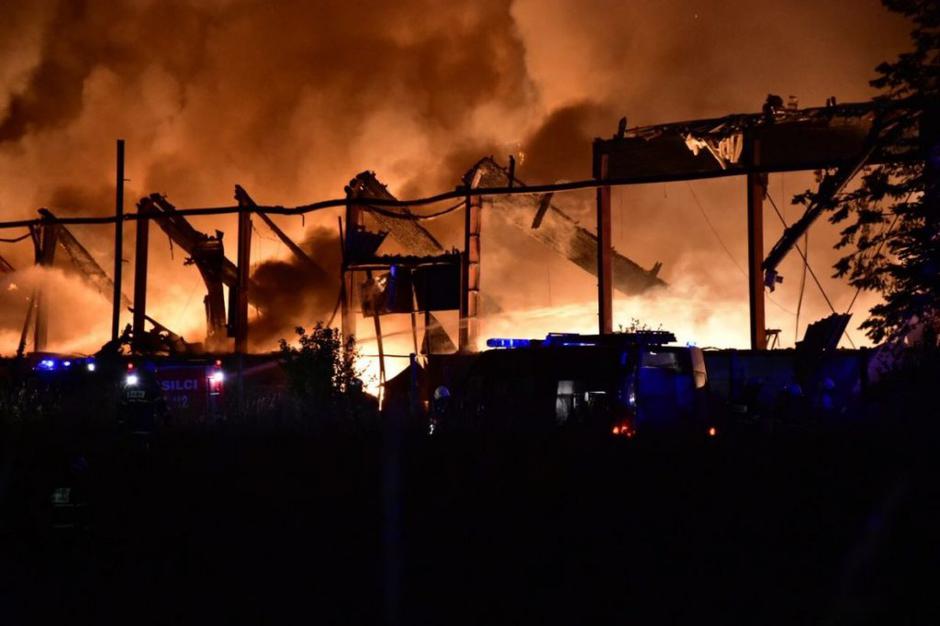 Požar Ljutomer Eko Plastkom | Avtor: sobotainfo.com